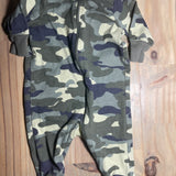 Camouflage Stripe Zip Up Pajama | newborn | Gerber