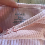 Pale Pink Onesie | 6-9 mo | Carter's