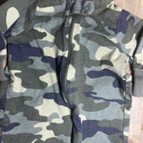 Camouflage Stripe Zip Up Pajama | newborn | Gerber