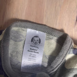 Camouflage Stripe Zip Up Pajama | newborn | Gerber