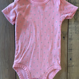 Pink Polkadot Onesie | 6-9 mo | Carter's