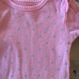 Pink Polkadot Onesie | 6-9 mo | Carter's
