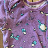 Purple Glam Theme Onesie | 6-9 mo