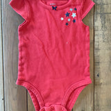 Red Stars Onesie | 6-9 mo | Carter's