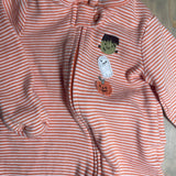 Red Stripe Zip Up Pajama | newborn | Carter's