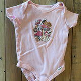 Pink Mushroom Onesie | 6-9 mo | Gerber