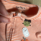 Red Stripe Zip Up Pajama | newborn | Carter's