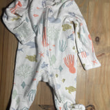 Under The Sea Zip Up Pajama | newborn | Carter's