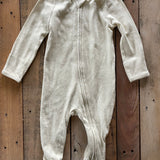 Cream Sprinkles Zip Up Pajama | Cloud Island