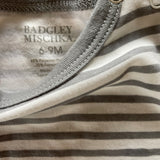 Grey Striped Tee | Badgley Mischka
