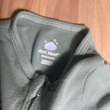 Teal Zip Up Pajama | newborn | Cloud Island