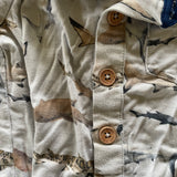 Sharks Romper | Posh Peanut