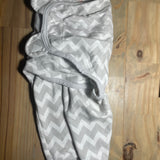 Gray & White Swaddle Wrap | newborn