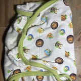 Jungle Animals Swaddle Wrap | newborn