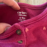 Red Heart Romper | 6-9 mo | Carter's