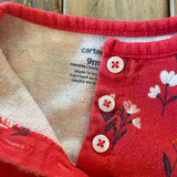 Floral Ruffle Romper | 6-9 mo | Carter's