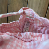 Pink Plaid Rabbit Dress | 6-9 mo | Carter's