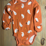 Orange Ghost Onesie | newborn | Carter's