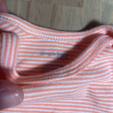 Orange Stripe Onesie | newborn | Carter's