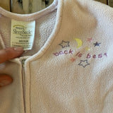 Fleece Pink Sleep Sack | 6-9 mo