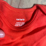 Red Onesie | newborn | Carter's
