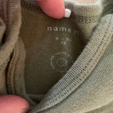 Organic Moss Green Onesie | 6-9 mo