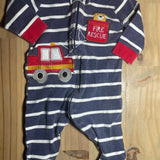 Fire Rescue Zip Up | 0-3 mo | Koala Baby