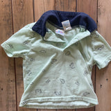 Light Green Dino Polo | Kidget