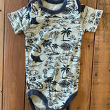 Organic Seaside Fun Onesie | 6-9 mo |  Honest Baby