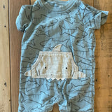 Mr Shark Romper | 6-9 mo | Carter's