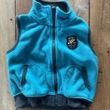 Blue Fleece Jacket Vest | 9-12 mo | Carter's