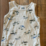 Gray Dino Tank | 3T | Old Navy