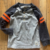 Sporty Long Sleeve Henley | Osh Kosh