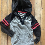 Long Sleeve Henley Hoodie | Okie Dokie