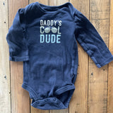 Daddy's Cool Dude Onesie | 9-12 mo | Carter's