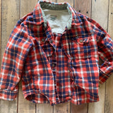 Orange Flannel with Elbow Patches | Genuine Kids
