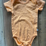 Organic Orange Onesie | 9-12 mo | Honest Baby