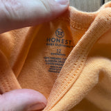 Organic Orange Onesie | 9-12 mo | Honest Baby