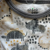 Wildlife Onesie | 9-12 mo | Chick Pea