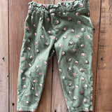 Green Floral Pants | 9-12 mo | Carter's