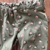 Green Floral Pants | 9-12 mo | Carter's