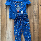 Blue Little Explorer Pajama Set | 18-24 mo