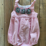 Pink Tank Romper | Iris & Ivy