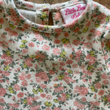 Short Sleeve Flower Tee | Little Lass
