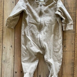 Sad Beige Mom Zip Up Pajama | H&M
