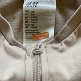 Sad Beige Mom Zip Up Pajama | H&M