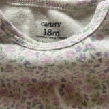 Floral Onesie | 12-18 mo | Carter's