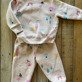 Pink Fairy Sweat Set | 6-9 mo | Garanimals