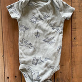 Gray Wild Safari Onesie | 3-6 mo | Carter's