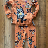 Bluey & Bingo Halloween Pajama Set | 12-18 mo